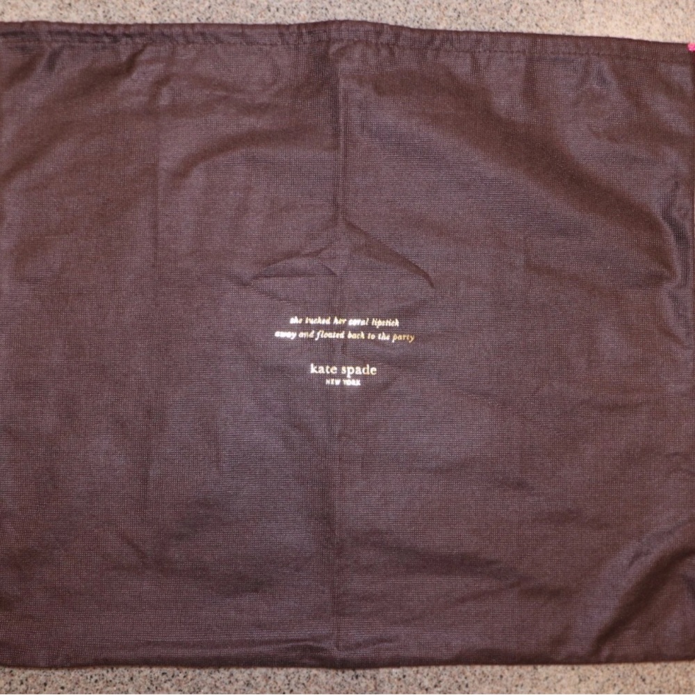 Kate Spade Dust Bag 19.25” x 16.75”
